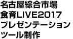 名古屋綜合市場×HAL名古屋 食育LIVE プレゼンテーションツール
